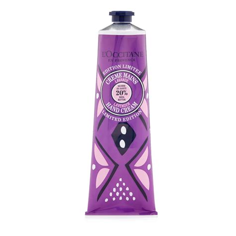 l'occitane lavender hand cream.